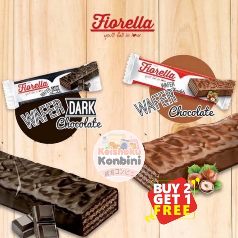 

Fiorella Chocolate Wafer 40g / coklat impor / coklat turki