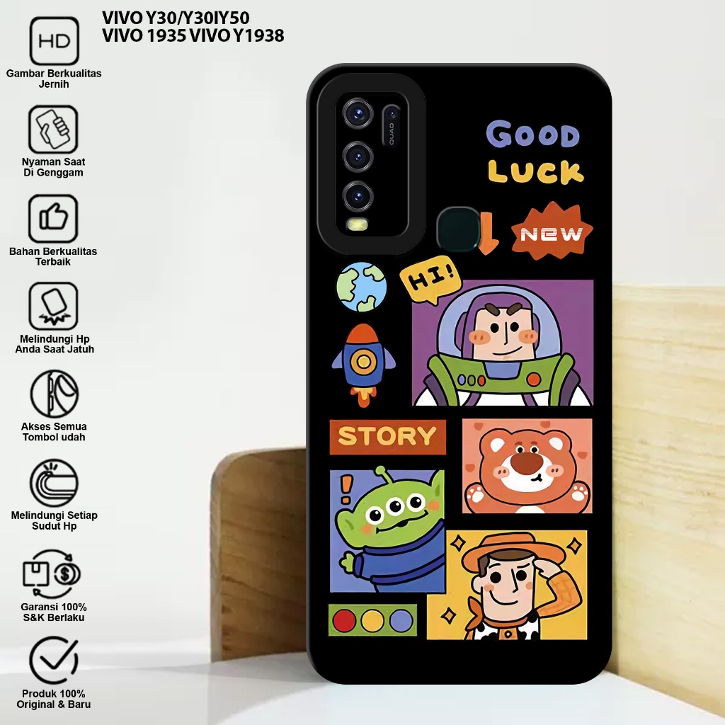 CASE VIVO Y30 Y30I Y50 - Casing Hp Vivo Y30 Y30I Y50 Motif TOY STORY - Case Hp Vivo Y30 Y30I Y50 - C