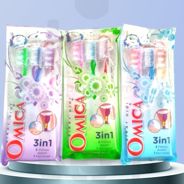 SIKAT GIGI OMICA FAMILY 3 IN 1