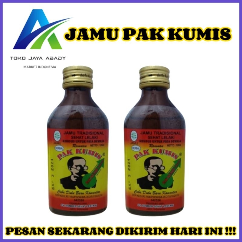 

Jamu Pak Kumis Jamu Pria Dewasa 100% Asli