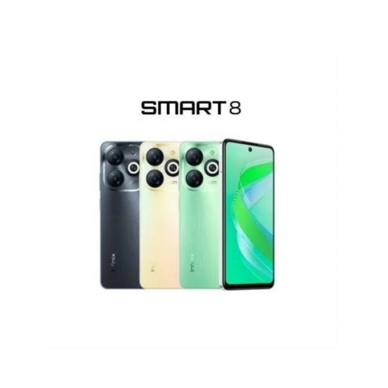 HP INFINIX SMART 8 4/128 GB - INFINIX SMART 8 RAM 4GB ROM 128GB RESMI