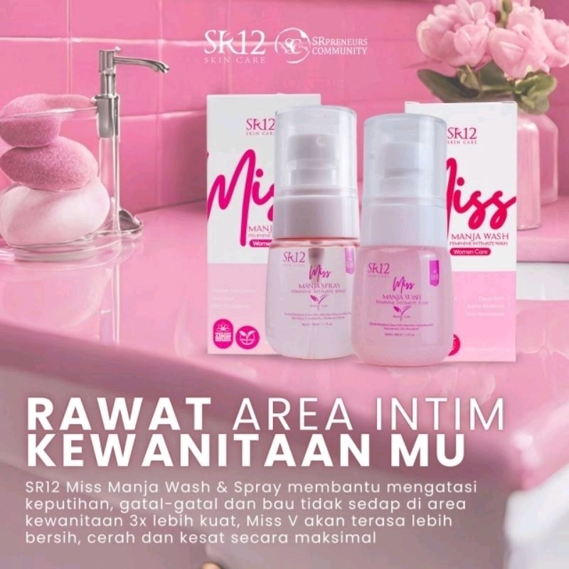 Miss Manja SR12 perapat Mis V Atasi Keputihan dan Pencerah Wangi