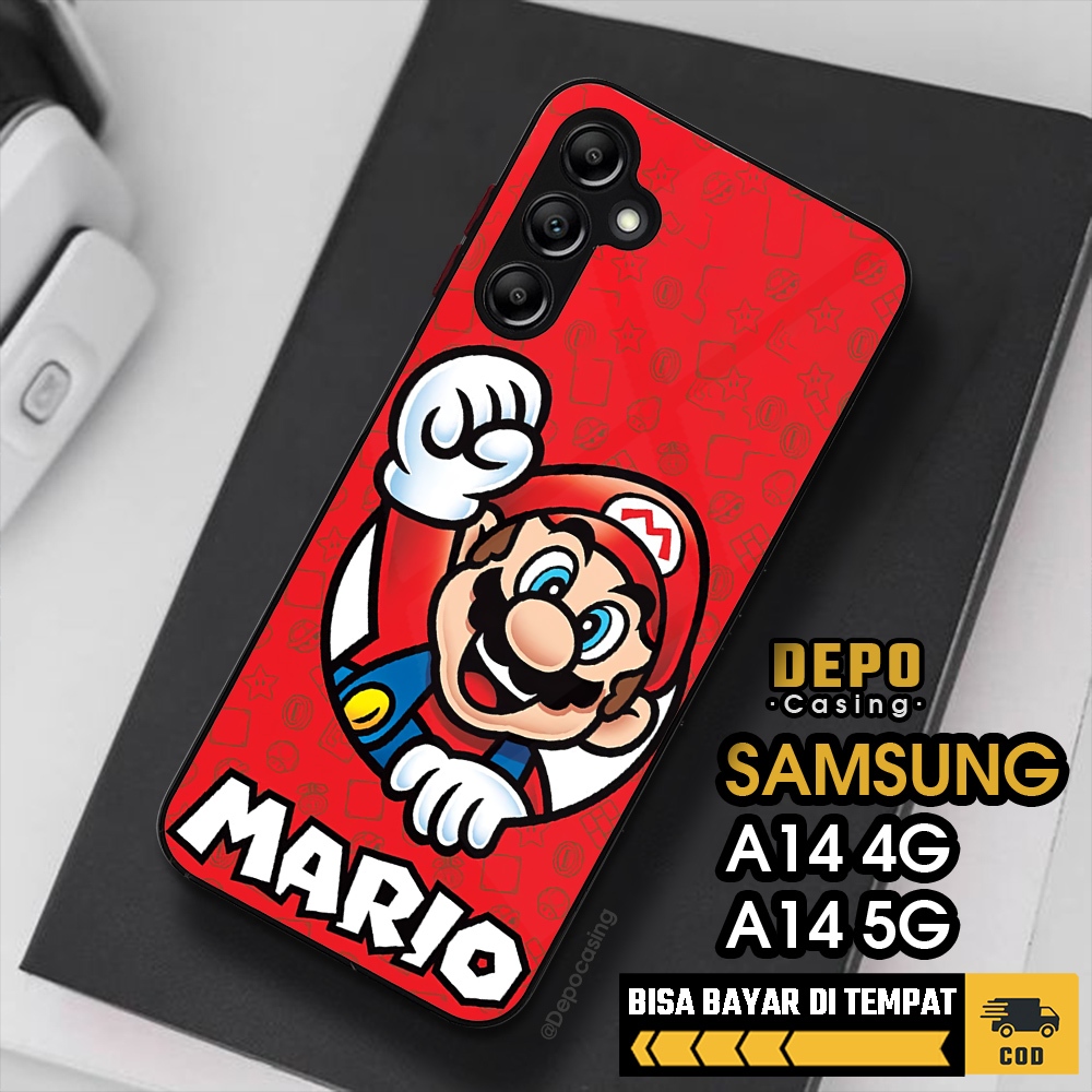 Case Samsung A14 4G A14 5G Casing Samsung A14 4G A14 5G Casing Depo Casing [MRLG] Case Glossy Case A