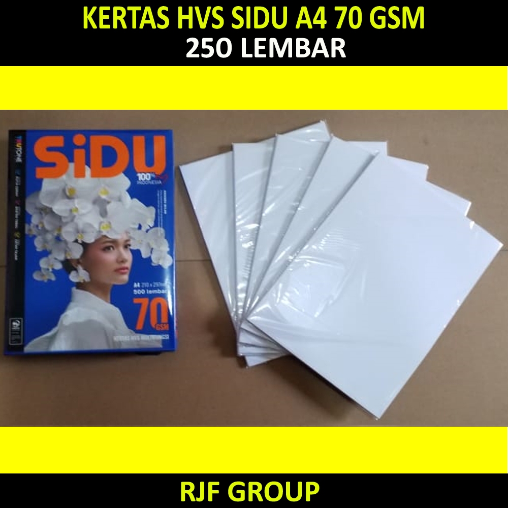 

KERTAS SIDU A4 70 gsm 250 LEMBAR