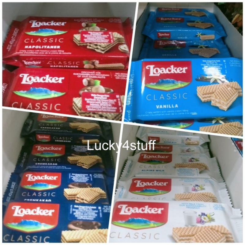 

Loacker Wafer 45gr