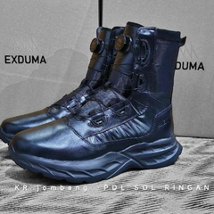 SEPATU  EXDUMA PDL SPARTAN Extrack TALI PUTAR SUPER RINGAN KULIT ASLI TERBARU