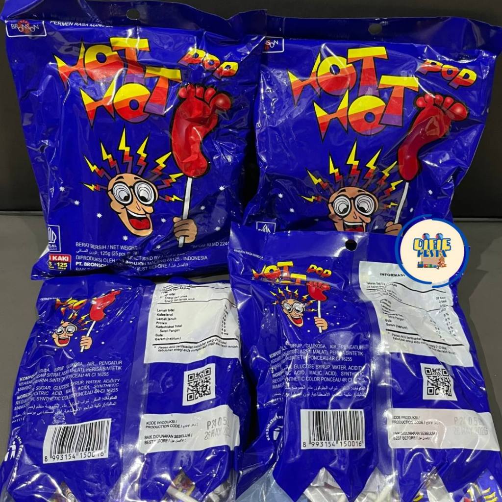 

25pcs permen hot hot permen kaki