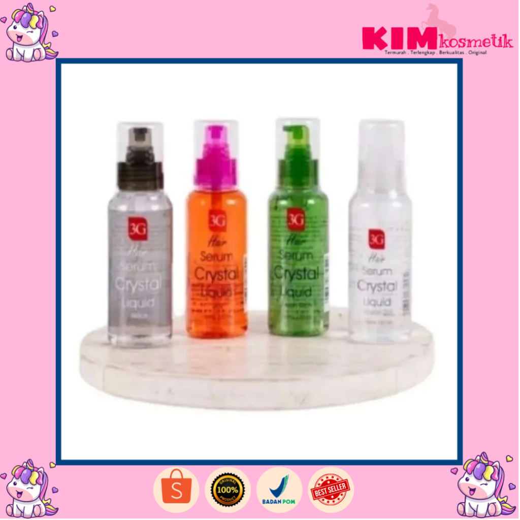 3G Hair Serum Crystal Liquid Vitamin Rambut ORIGINAL