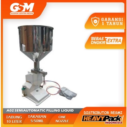 Mesin Filling Pasta Pneumatic A-02 Mesin Pengisi Cairan A02 HeavyPack