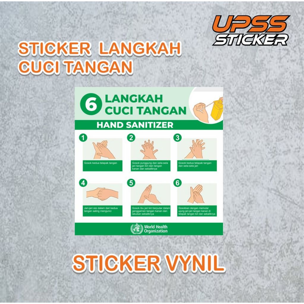 

STIKER LANGKAH CUCI TANGAN YANG BENAR