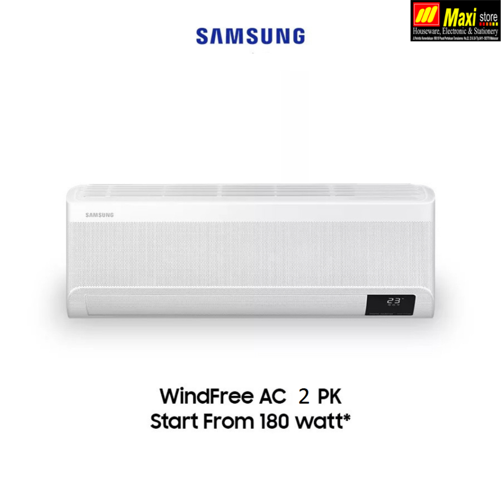 Samsung AR18BYFANWKNSE AC WindFree Lite w/ Digital Inverter 2 PK-Maxistore