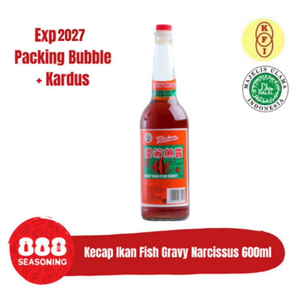 

KECAP IKAN NARCISSUS FISH GRAVY 600ml
