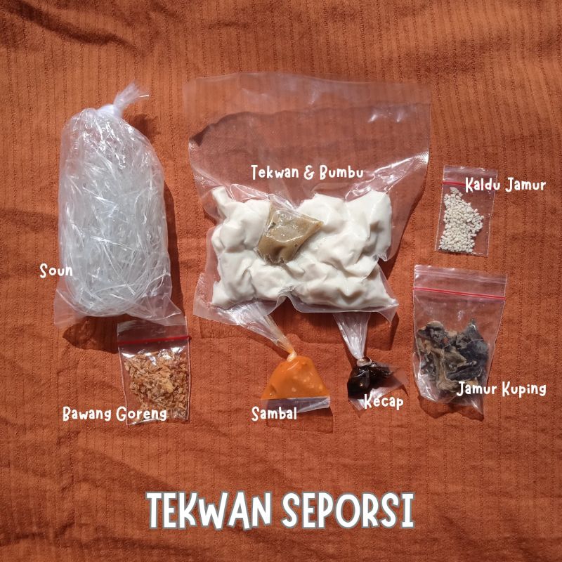 

Tekwan Seporsi Lengkap | Asli Palembang