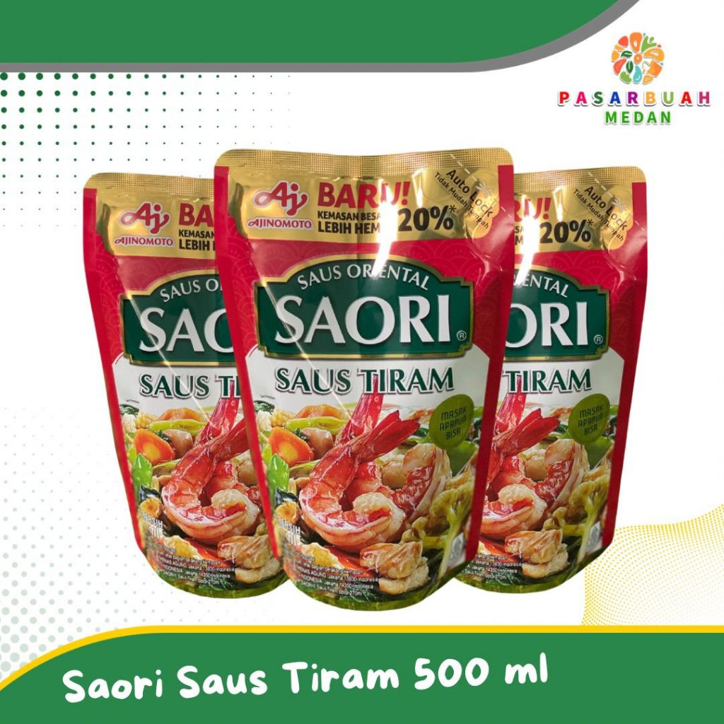 

Distributor Saori Saos Tiram 500 ml - Pasar Buah Medan