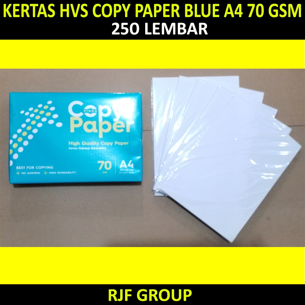 

KERTAS HVS COPY PAPER BLUE 70 A4 250 LEMBAR