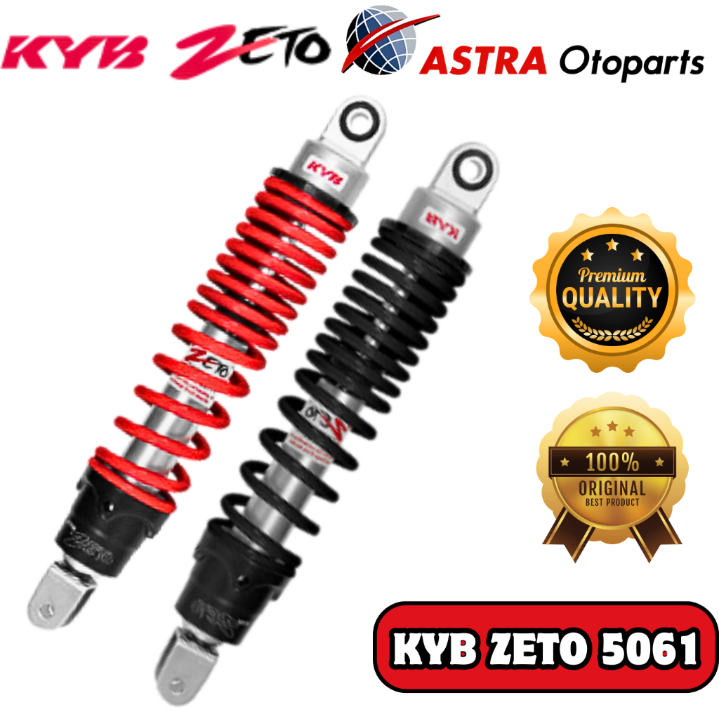 SHOCK BREAKER KYB ZETO ZT 5061 UKURAN 330 MM ( 33 CM ) MOTOR VARIO 110 FI VARIO 125 VARIO 150 VARIO 