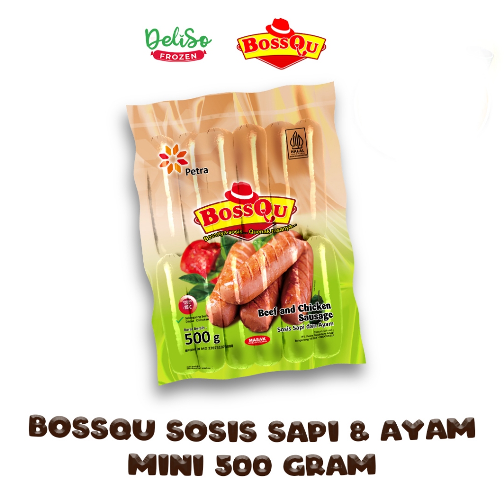 

Sosis Sapi Mini Bossque 500 Gram