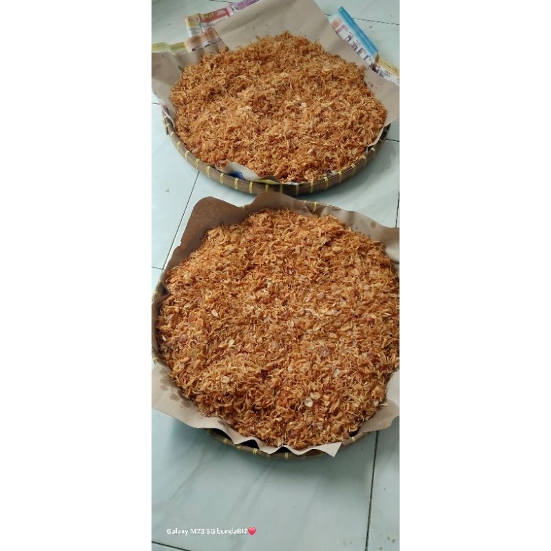 

bawang goreng ori no campur²an 1kg 115.000