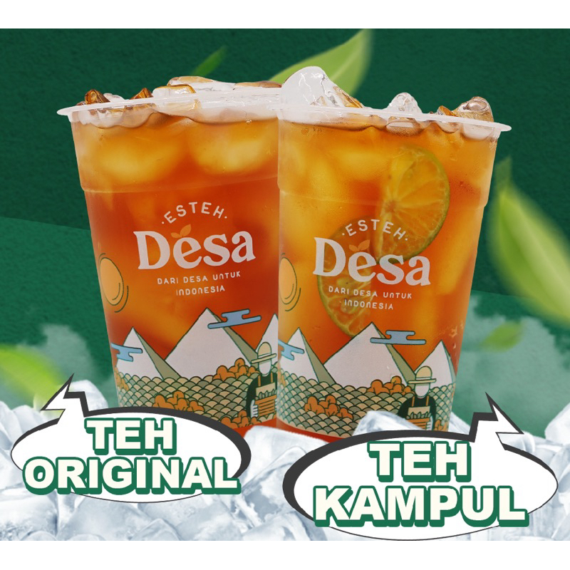 

ES TEH DESA TEH RACIK / ES TEH DESA DARI DESA UNTUK INDONESIA / TEH DESA ORIGINAL