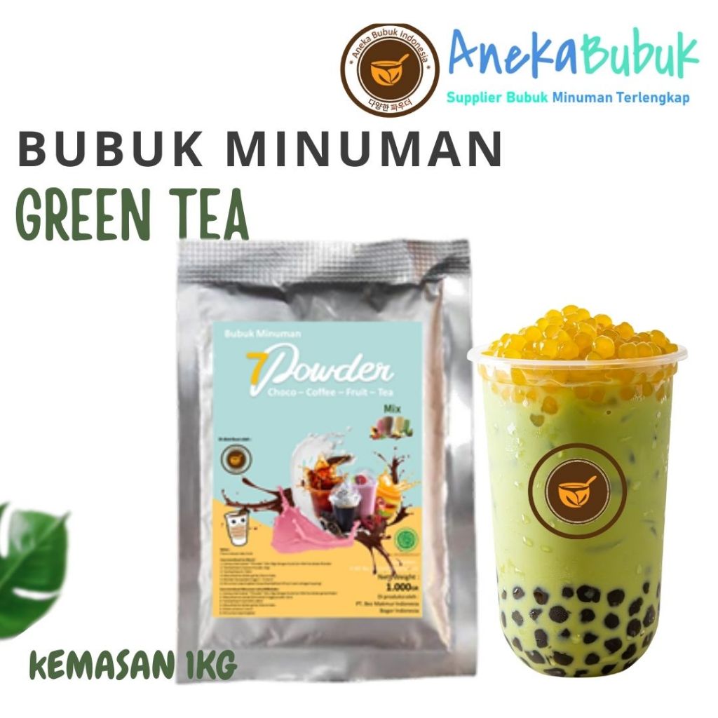 

BUBUK MINUMAN GREEN TEA 1Kg - Bubuk GREEN TEA MATCHA - MATCHA Powder - Bubuk GREEN TEA 1Kg