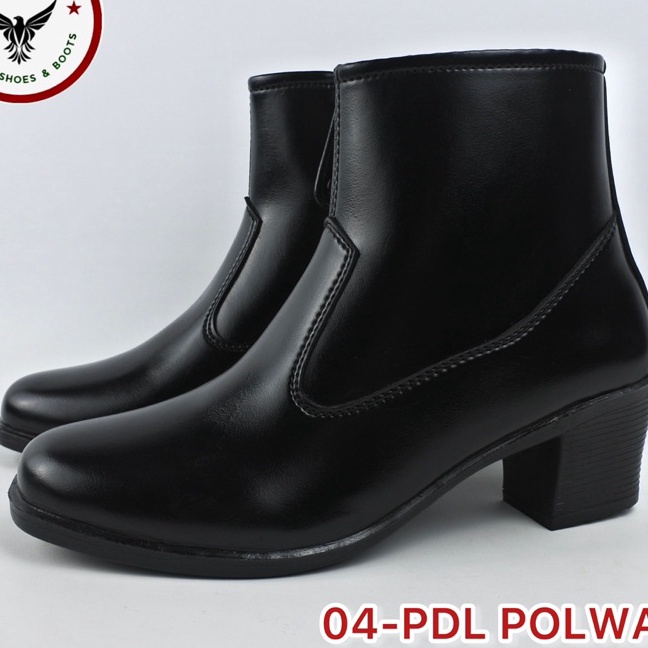 Mega Sepatu PDL WANITA DINAS POLWAN DISHUB Sepatu Polwan