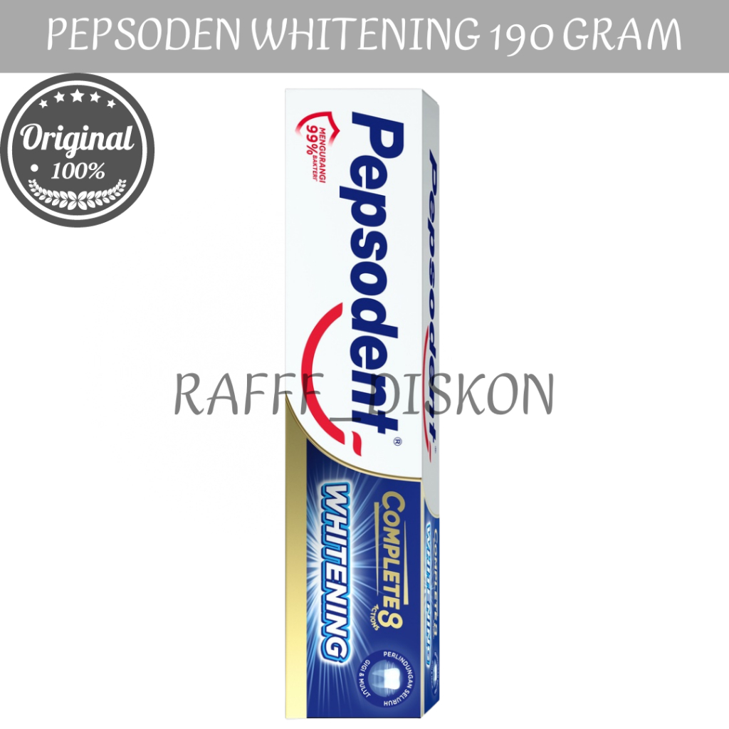 PEPSODENT WHITENING 190 GRAM