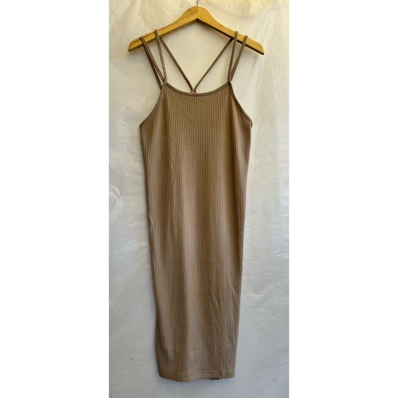 midi dress tali spaghetti coksu