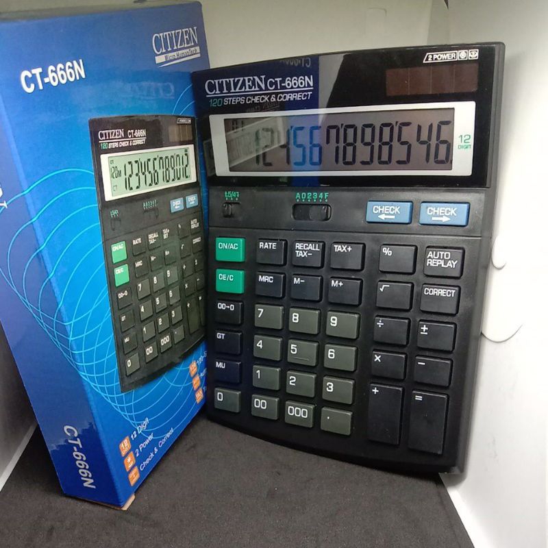 

Calculator Citizen (CT-666N)