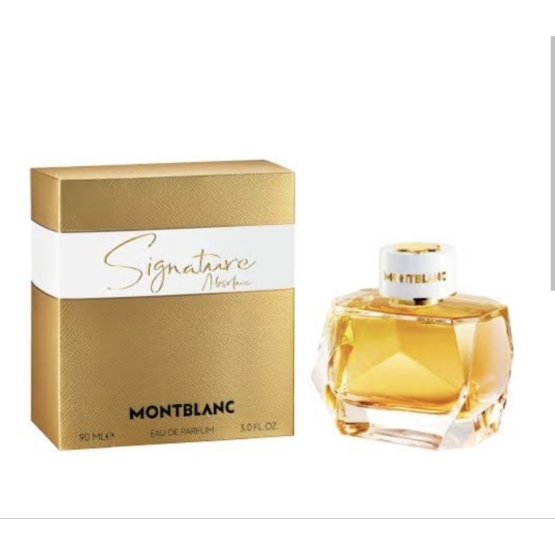 Signature Absolut montblanc edp 90 ml women