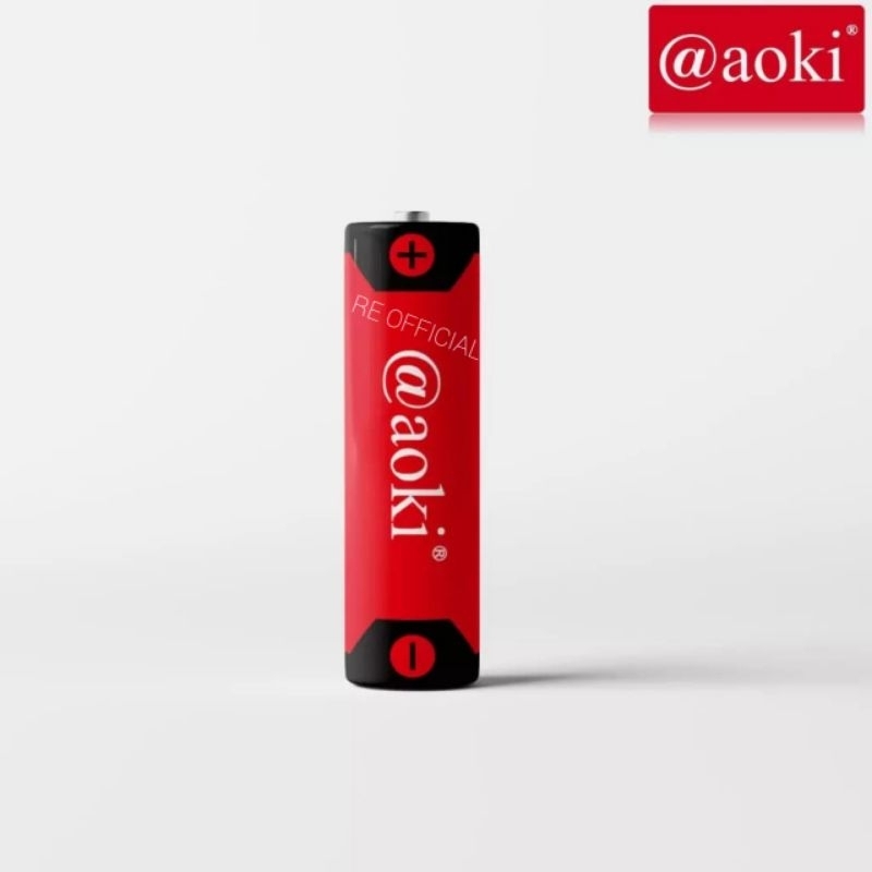 Baterai Cas Aoki Lithium 18650 2000mAh Original