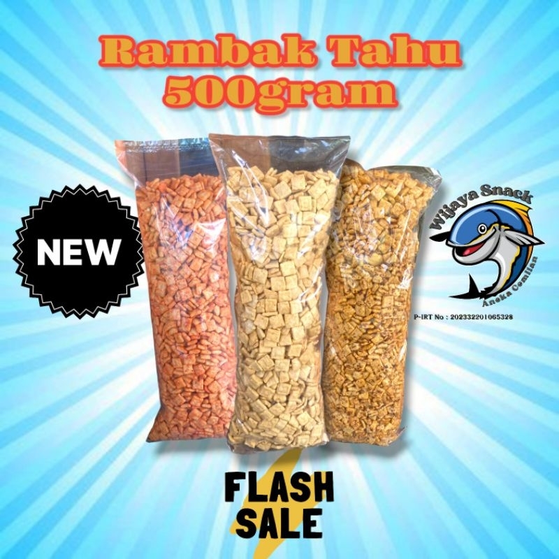 

RAMBAK TAHU KOTAK ATAU KERUPUK TAHU 500 GRAM