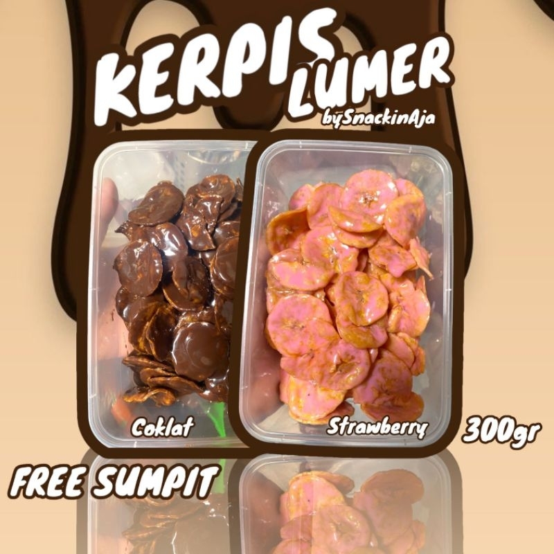 

PAKET BUNDLING 2BOX MIX RASA -300GR- Keripik pisang lumer by snackinaja