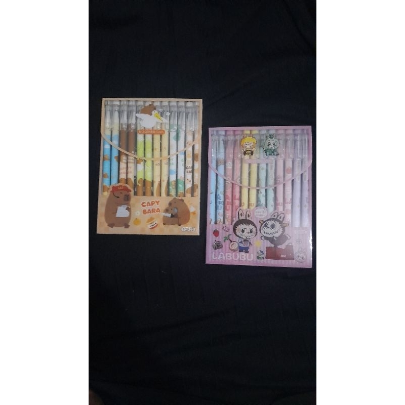 

pen capybara & labubu