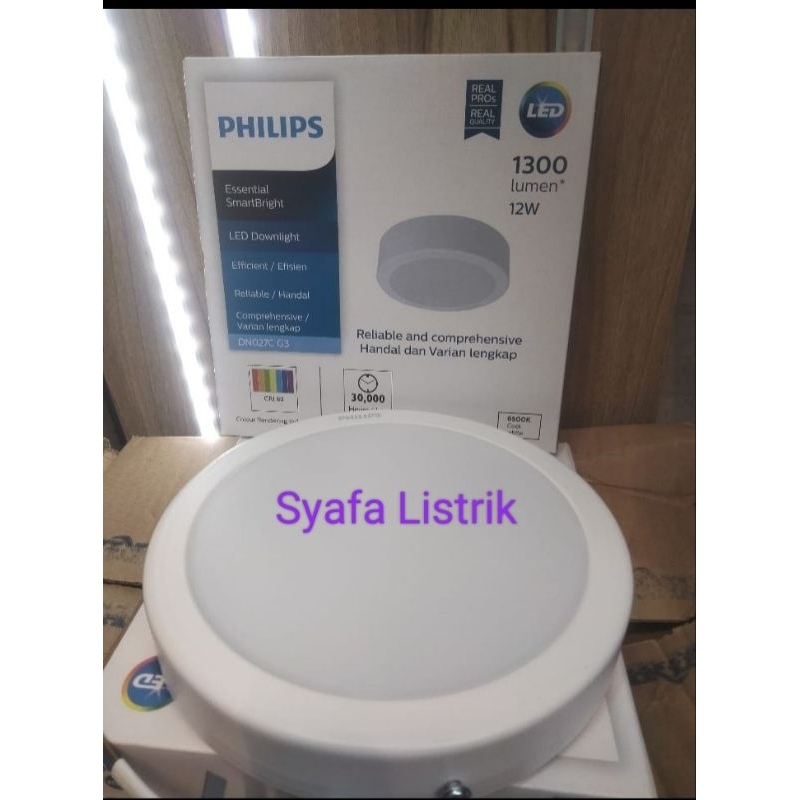 Lampu Downlight LED Outbow DN027C 12Watt Philips