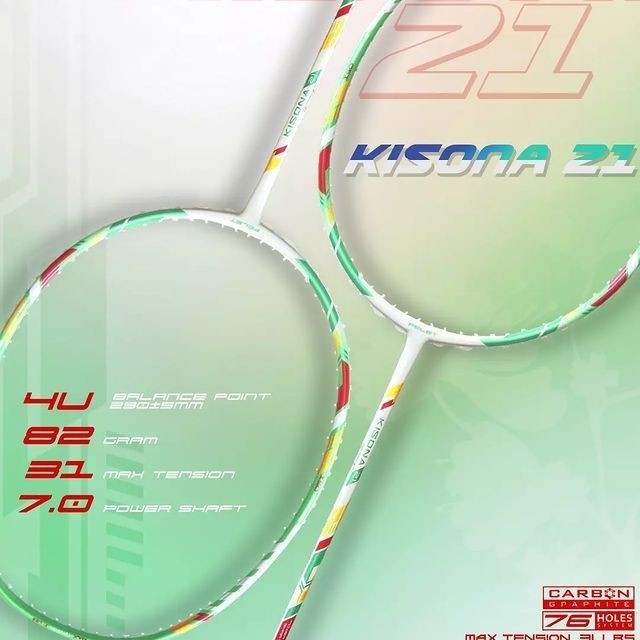 Felet KISONA 21 Up To 31 Lbs Badminton Racket Original Felet