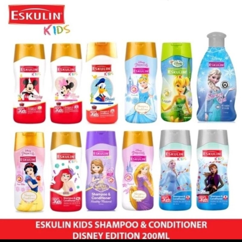 eskulin kids shampo 200 ml
