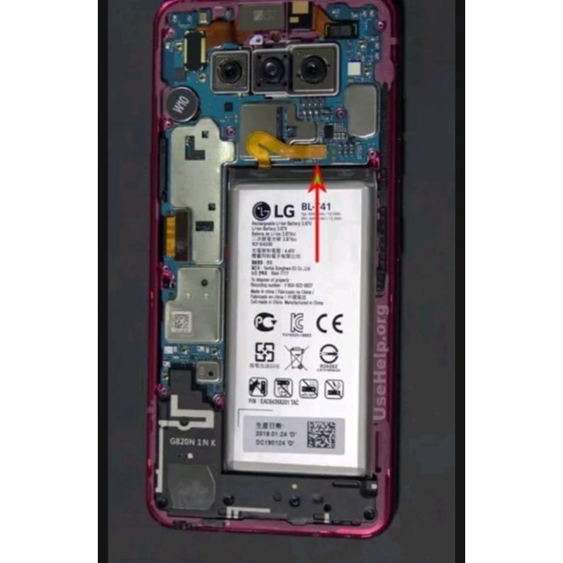 LG BL-T41 BLT41 Original 100% GENUINE Batu Batre Battery Baterai LG G8 ThinQ G820