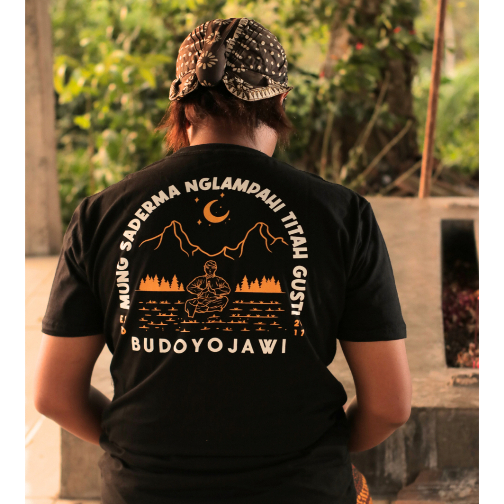 Kaos Budoyo Jawi Budaya Kata Jawa Saderma Nglampahi