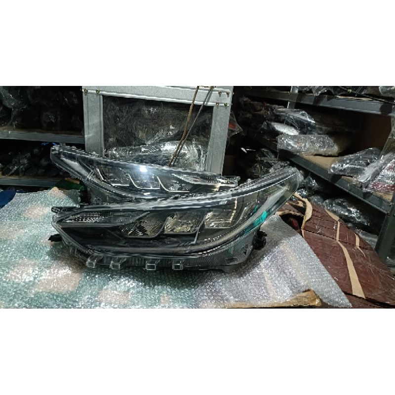 headlamp lampu depan toyota yaris led 2020