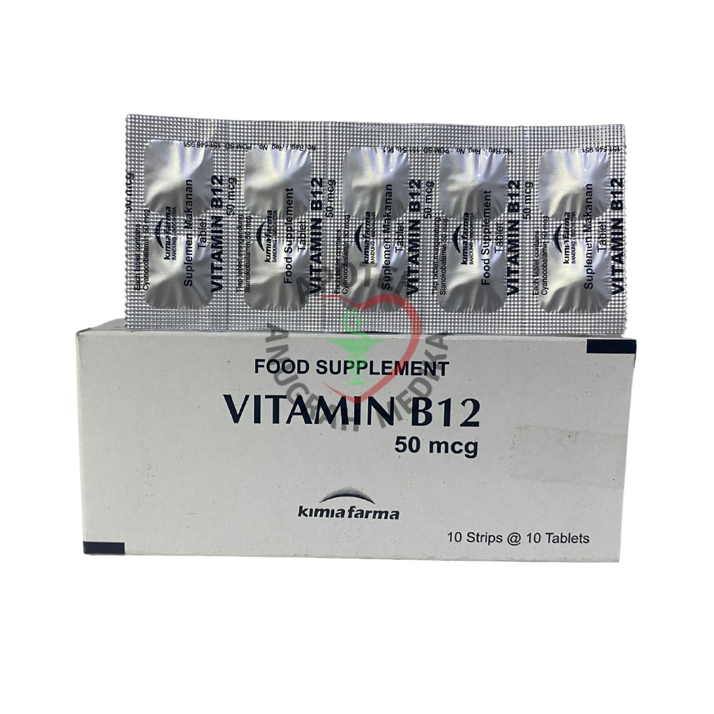 VITAMIN B12 50 MCG STRIP