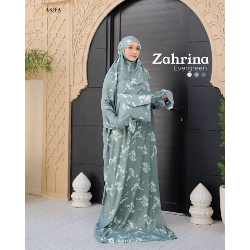 ZAHRINA - AKIFA - PRAYER SET - MUKENA ADEM - MUKENA TERUSAN