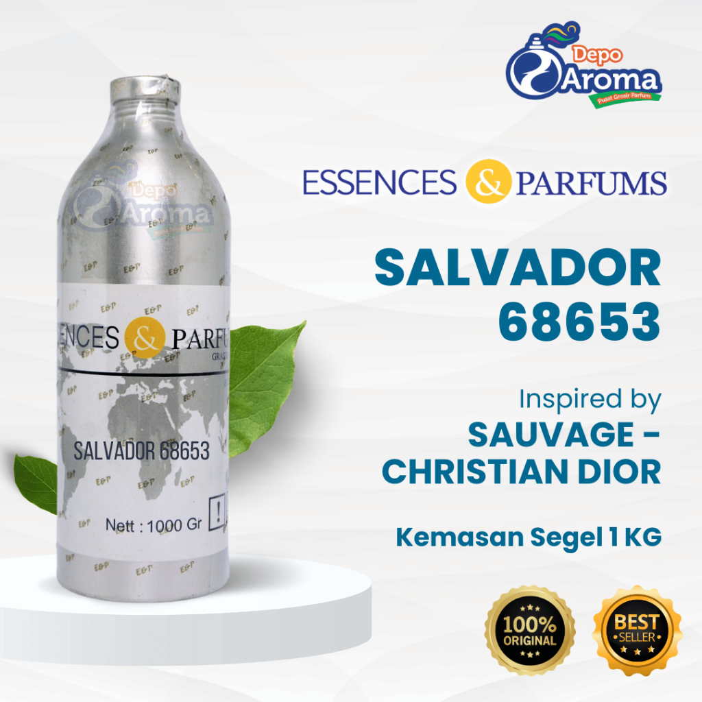 PARFUM BIBIT MURNI - SALVADOR B 68653 - KEMASAN SEGEL - ESSENCES