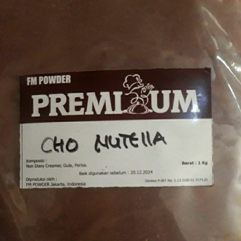 

[ COD ] Bubuk Choco Nutella 1 Kg - Bubuk minuman Nyoklat Nutella 1 Kg - Nutella Powder 1Kg - Coklat Nutella Bubuk 1Kg - Serbuk Nutella Bubuk Nyoklat Serbuk Capucino Cappucino