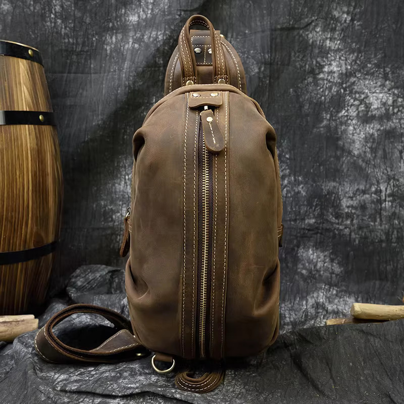 Tas selempang pria model terbaru vintage - Tas model unik