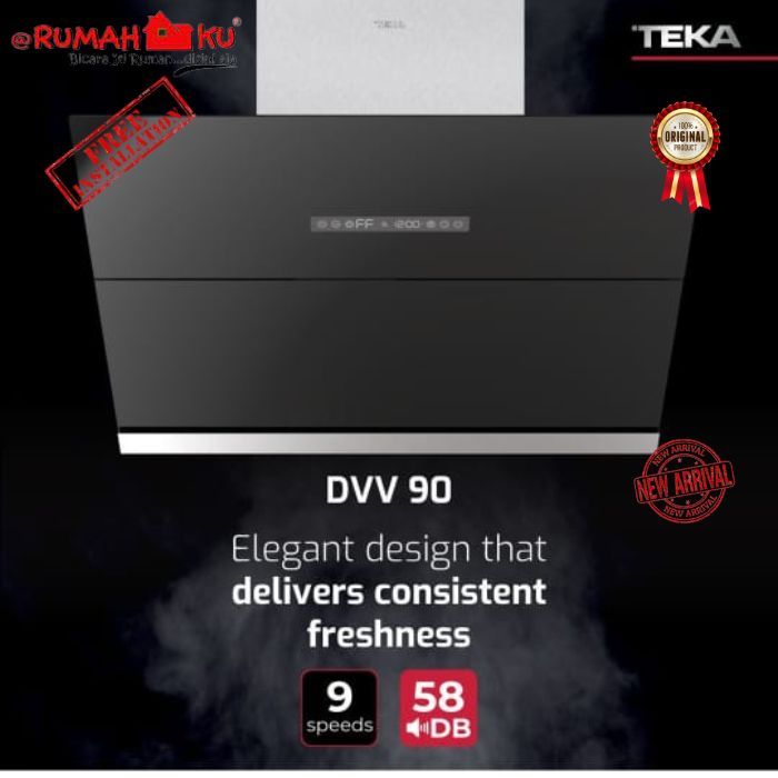 COOKER HOOD TEKA DVV 90 WALL CHIMNEY HOOD