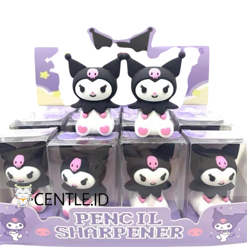 

CENTLE.ID HAPUSAN DAN RAUTAN MINIATUR KUROMI 2 IN 1 ER-1222 ERASER GEMAS ALAT TULIS MURAH LUCU