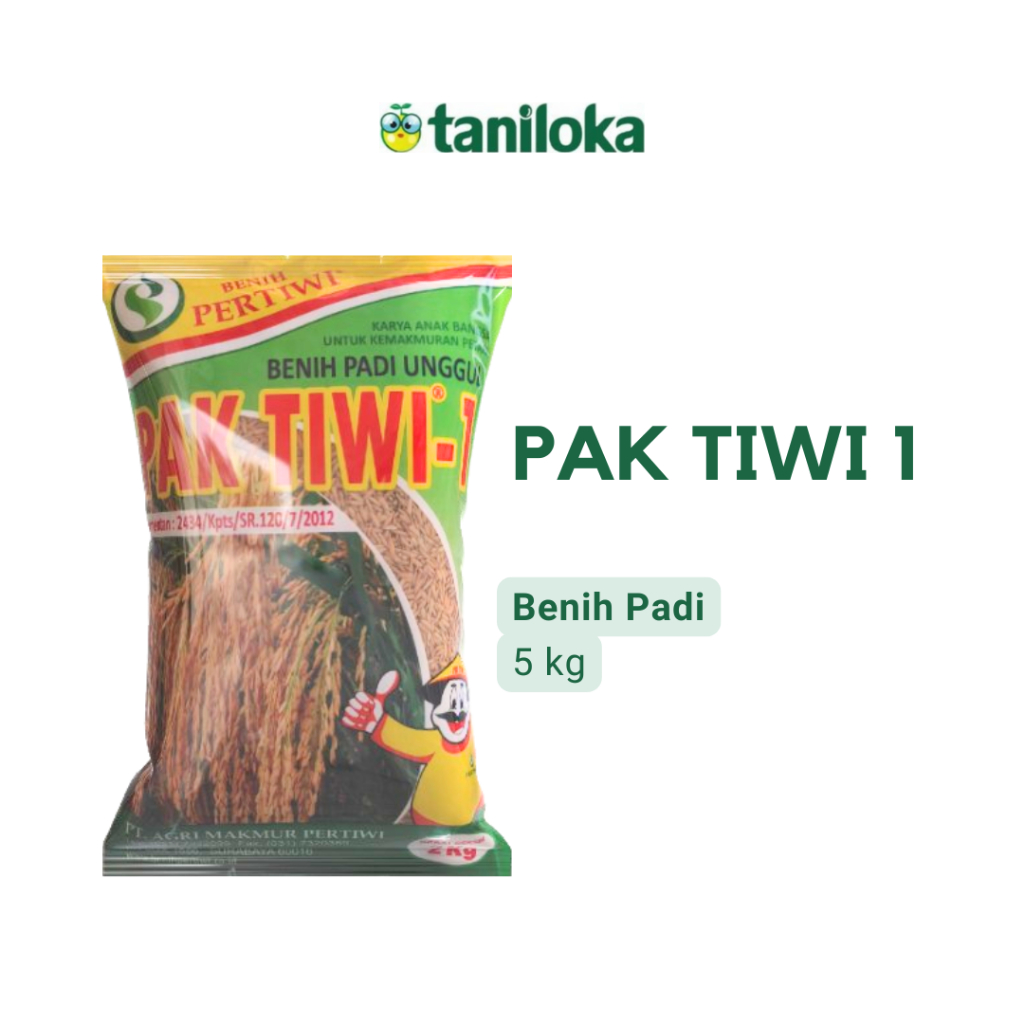 Benih Pertiwi - Benih Padi Pak Tiwi 1 (5 Kg)