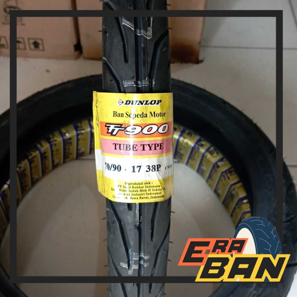 BAN LUAR DUNLOP TT900 70 90 RING 17 TUBETYPE