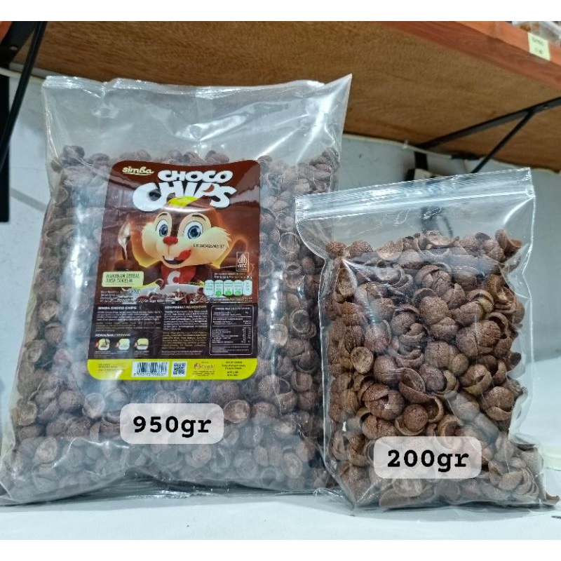 

Simba Chocochip kemasan 900gr dan 20gr
