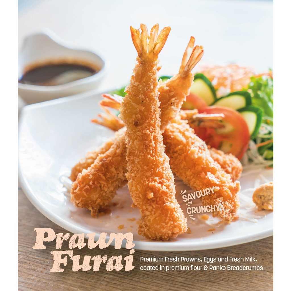 

Japanese Prawn Furai - Udang Tepung Roti - Premium Quality 10 pcs